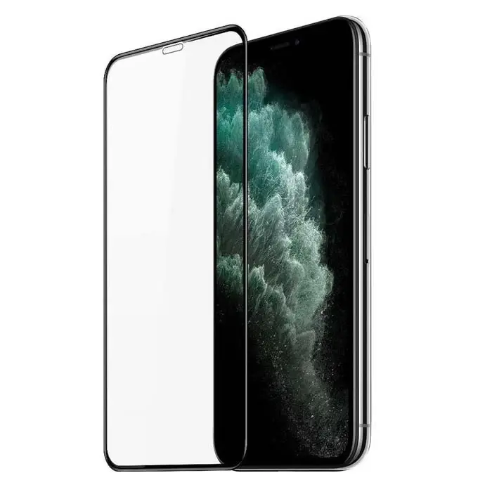 Dux Ducis iPhone 11 Pro Max Tempered Cam Ekran Koruyucu 10D Full Kaplama-(5775)