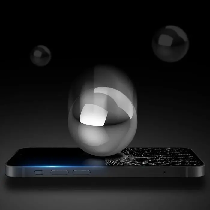 Dux Ducis iPhone 15 Pro Max Full Kaplama Tempered Cam Ekran Koruyucu-(5775)