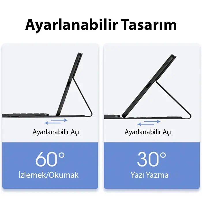 Dux Ducis SM Galaxy Tab S8 Plus-S7 Plus-S7 FE ile Uyumlu Bluetooth Klavye Touchpad Kılıf-(5775)