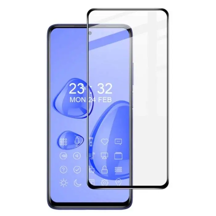 Dux Ducis Xiaomi Mi 10T Lite Tempered Cam Ekran Koruyucu 9D Full Kaplama-(5775)