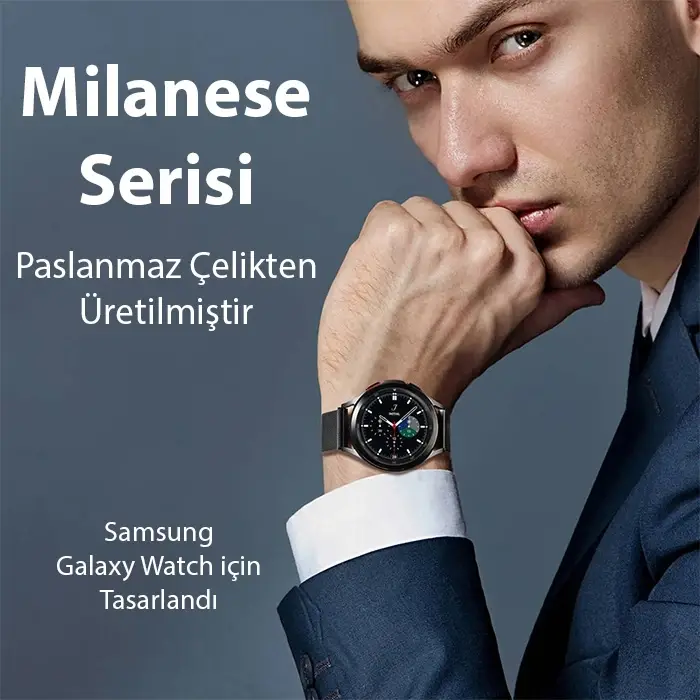 Dux Dux Ducis SM Galaxy Watch 20MM-Huawei GT2-GT3 42MM-Magic 2 42MM Milano Loop Kayış Kordon-(5775)