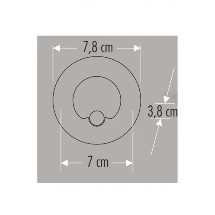 Eco Lounge CATA CT 5174 1.5W Radar Sensörlü Koridor Aydınlatması 3200K Gün Işığı