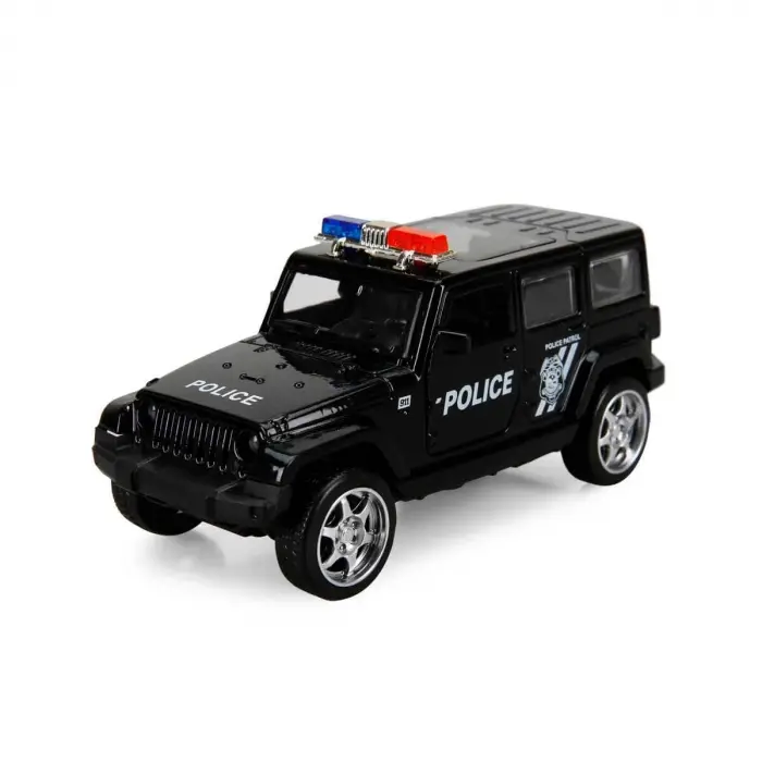 Eco Lounge Işıklı Polis Jeep Model Arabalar 12 cm