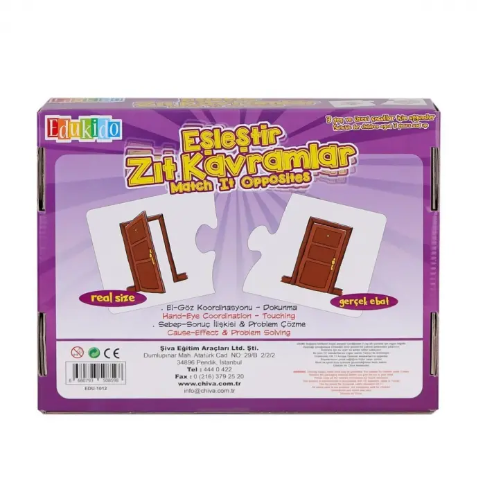 EDU-1012 Eşleştir Zıt Kramlar -Chiva