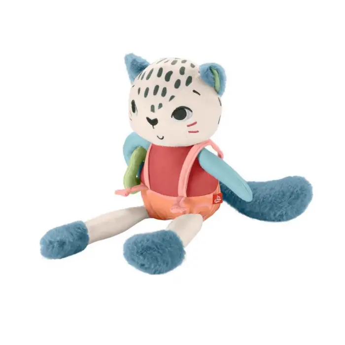 Eğlenceli Dostum Kar Leoparı Peluş HKD64