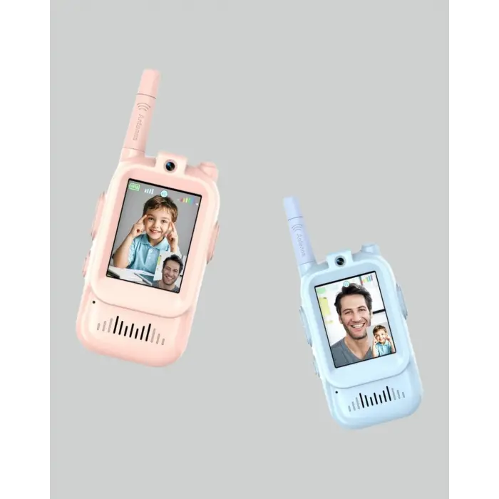 Ekranlı Walkie Talkie Oyuncağı Ses ve Görüntü Destekli