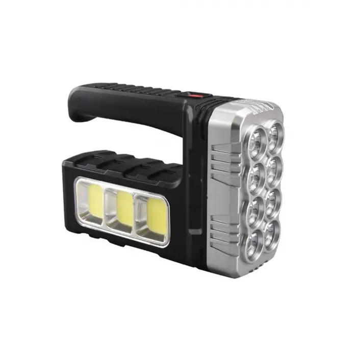 El Feneri Solar Panelli Ledli Powerbank Cob Fener