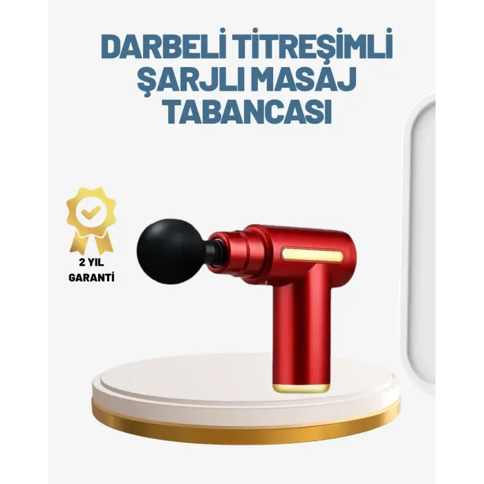 Elektrikli Masaj Tabancası Sessiz Çalışma ve Derin Doku Masajı