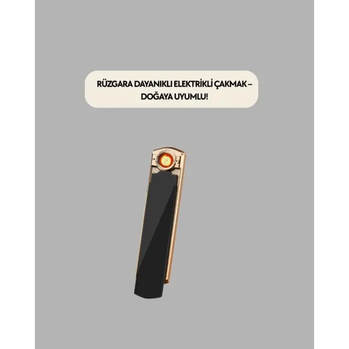 Elektronik Çakmak – Lüks Tasarım Rüzgarda Sönmez