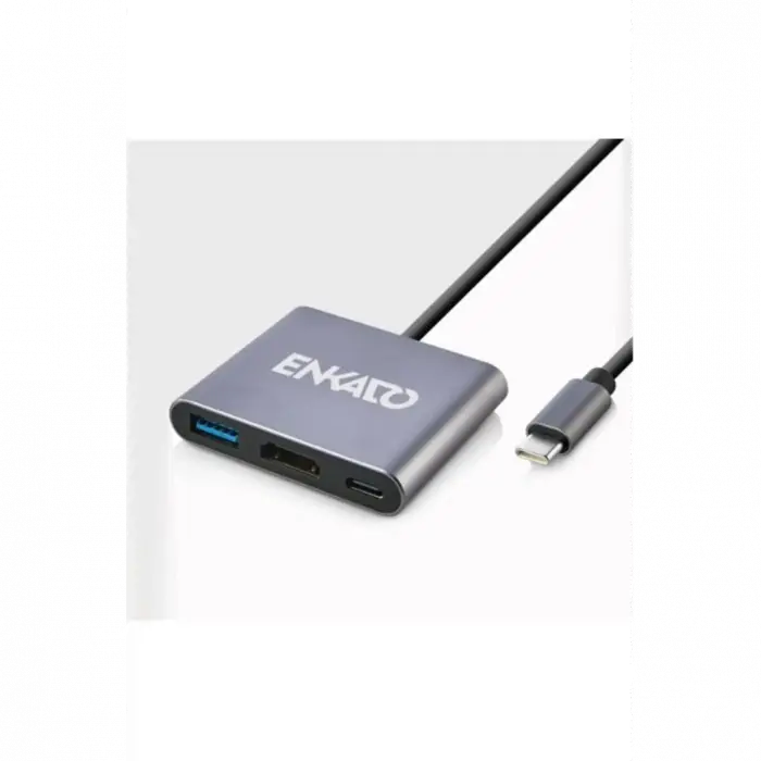 ENKADO EKD-TP43, Type-C To HDMI+PD+USB 3.0 Çevirici