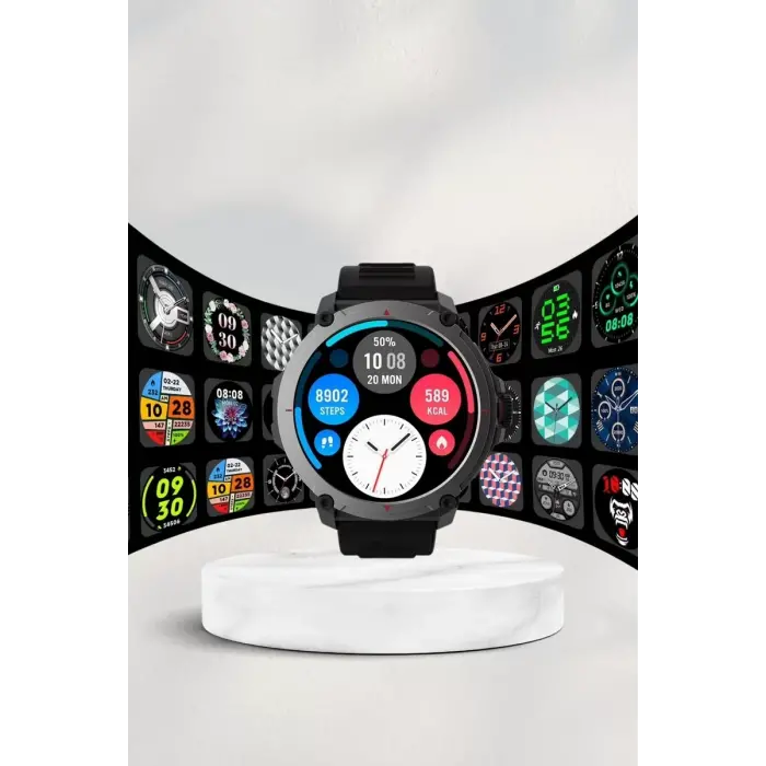 ENTEGRE GPS VE GENİŞ SPOR MODU SEÇENEKLERİYLE AKILLI SAAT