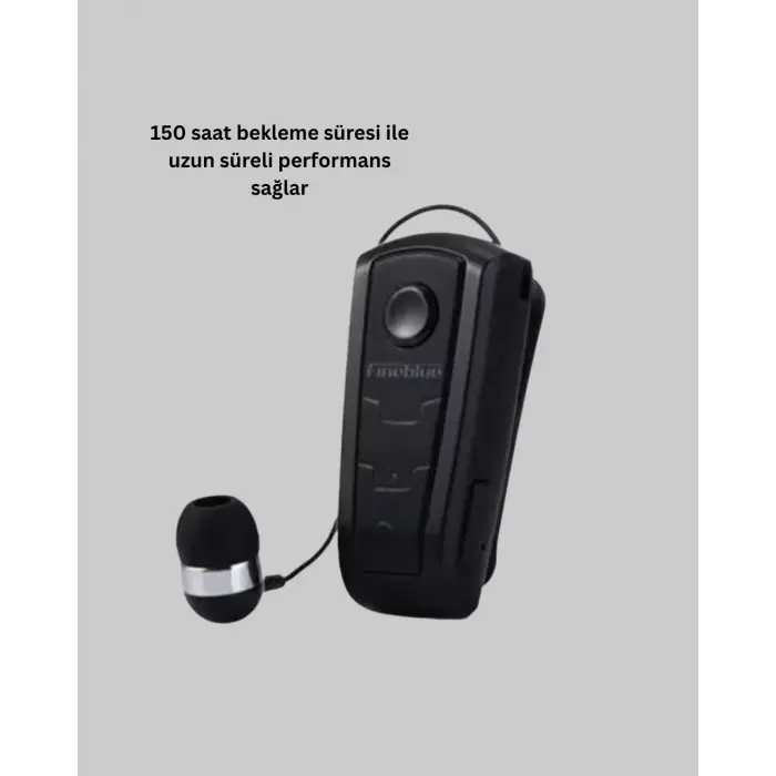 Ergonomik Bluetooth Kulaklık – 8 Saat Konuşma, Gürültü Azaltıcı Mikrofon