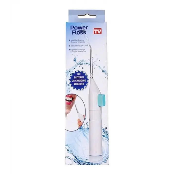 Ergonomik Tasarım Power Floss Mekanik Diş Ve Ağız Temizleme Aleti