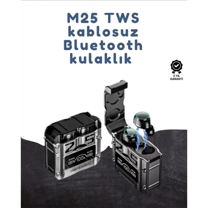 Ergonomik Tasarımlı Bluetooth Kulaklık | Suya Dayanıklı | Dokunmatik Kontrollü