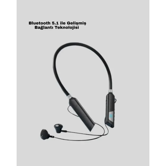 Ergonomik Tasarımlı IPX4 Suya Dayanıklı Bluetooth Kulaklık