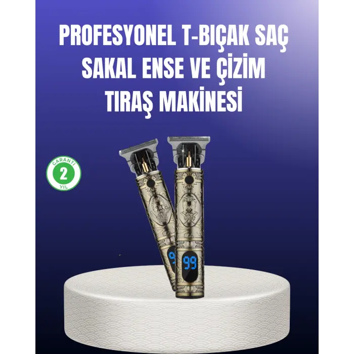 Erkek Bakım İçin Profesyonel Şarjlı Tıraş Makinesi