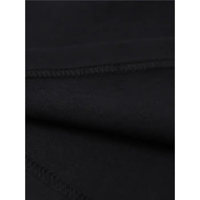 Erkek Baskılı T-Shirt Kısa Kol Bisiklet Yaka Regular Fit Rahat Kalıp Tişört - Siyah