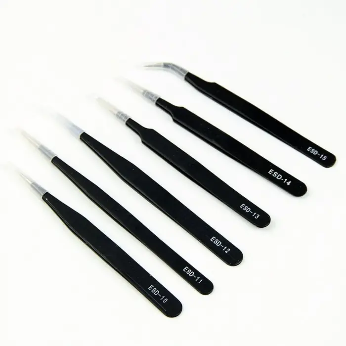 Esd-101112131415 6 Parça Anti Statik Cımbız Set-(5775)