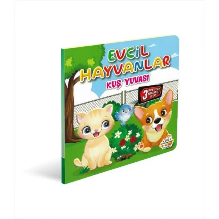 Evcil Hayvanlar Kuş Yuvası 3 Boyutlu
