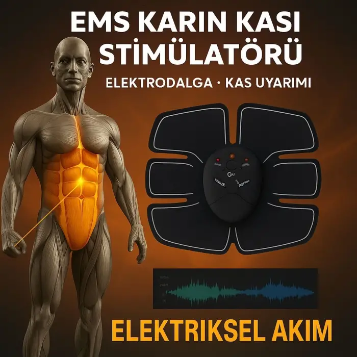 Evde Spor İçin Orijinal EMS Kas Çalıştırma Aleti 2025 Titreşimli Seri