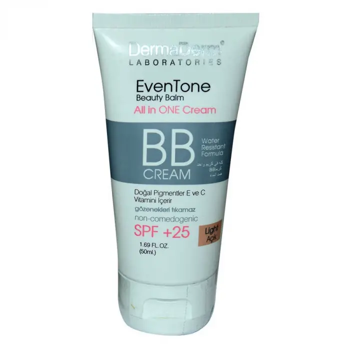 EvenTone BB  Açık Ton Vitaminli Spf+25 Güneş Koruma  Özlü 50 ML