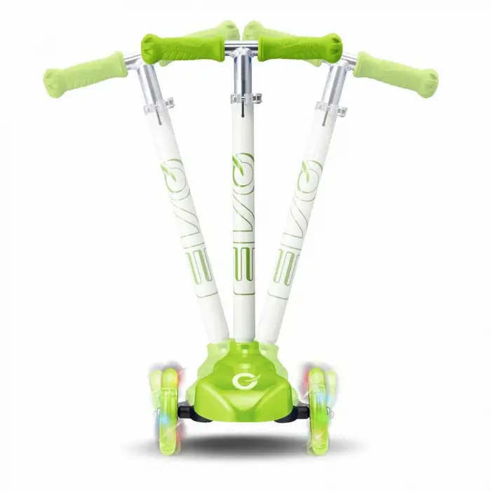 EVO SCOOTER 3TKR IŞIKLI MAX 50KG YEŞİL
