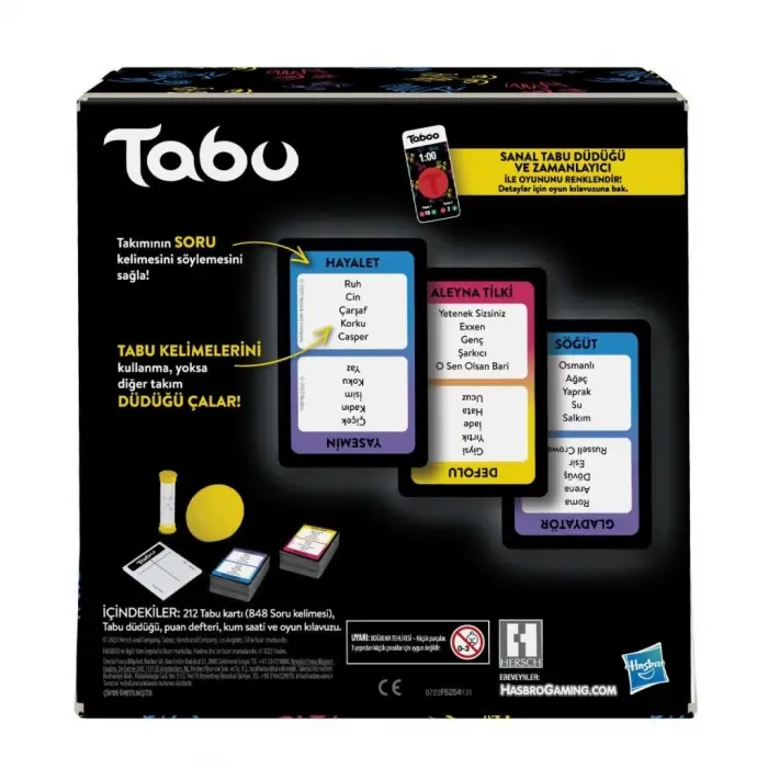 F5254  Gaming - Tabu +13 yaş