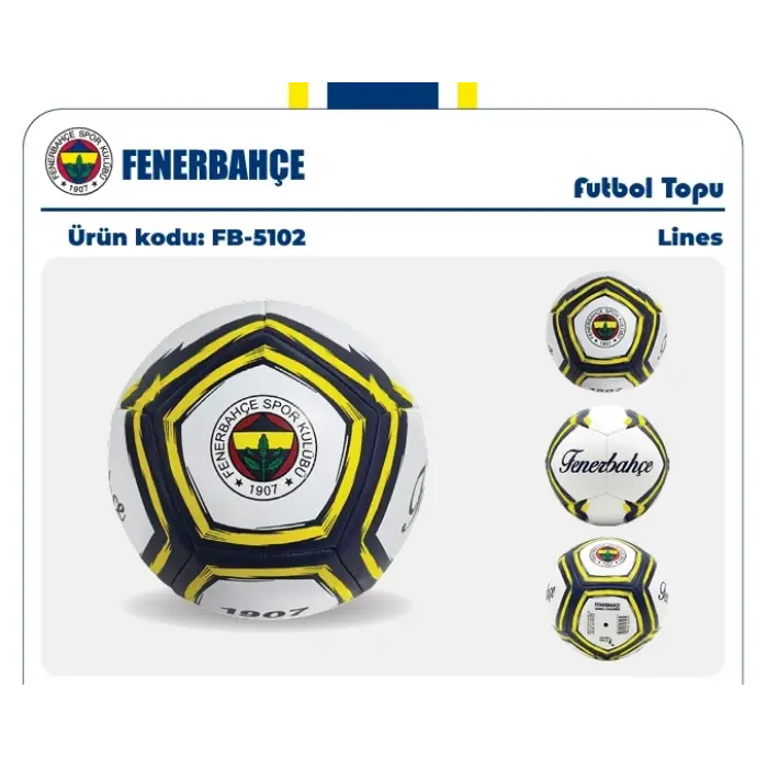 FB-5102 FENERBAHÇE FUTBOL TOPU LİNES-CNT