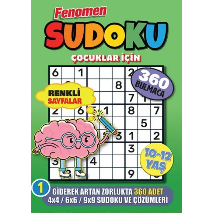 Fenomen Çuklar İçin Sudoku 10-12 Yaş