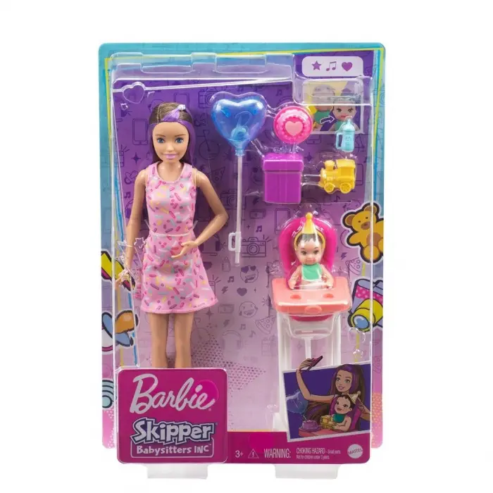 FHY97 Skipper Bebek Bakıcısı Bebeği ve Aksesuarları Oyun Seti  NessiWorld
