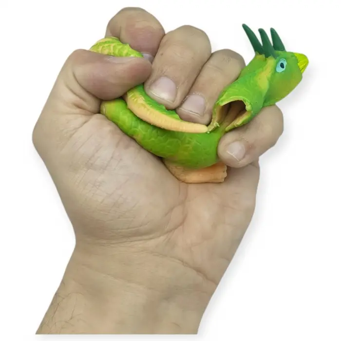 Fidget Oyuncak - Streç Dinazor Figürü 18 cm - Triceraptors - 1 ADET