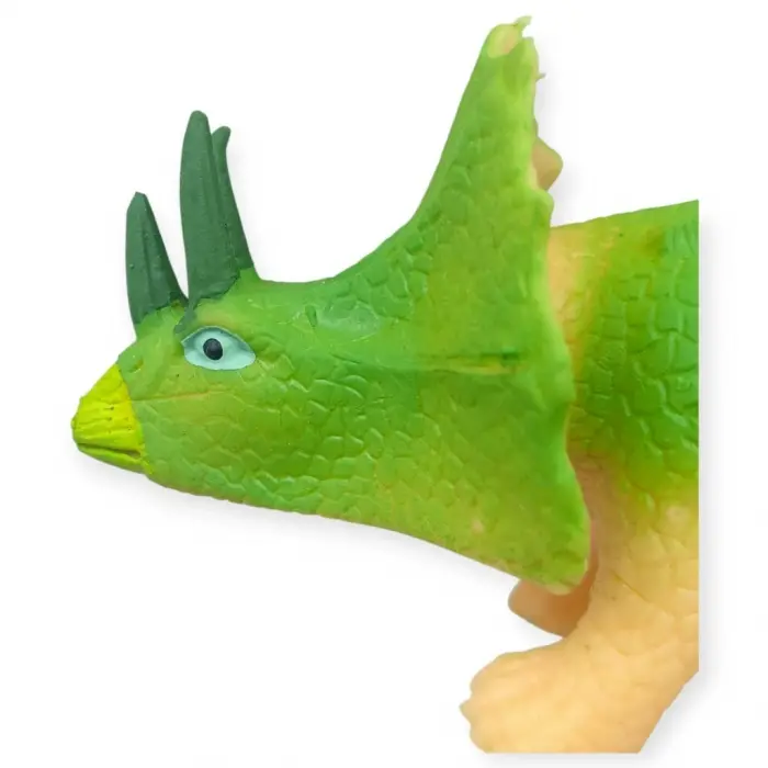 Fidget Oyuncak - Streç Dinazor Figürü 18 cm - Triceraptors - 1 ADET