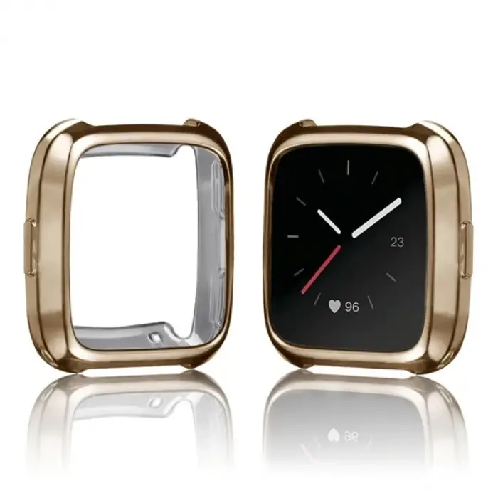 Fitbit Versa Ultra İnce Yumuşak Tpu Silikon Kılıf-(5775)