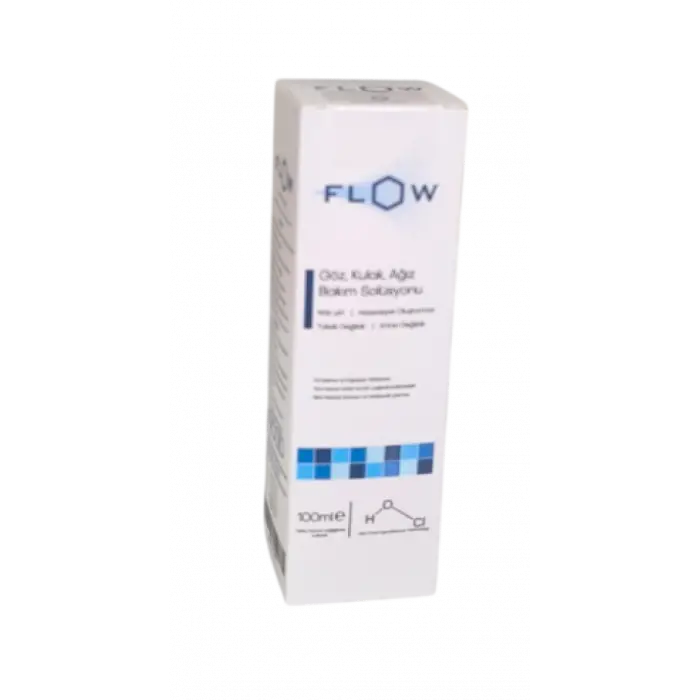 Flow Göz, Kulak, Ağız Bakım Solüsyonu 100 ml