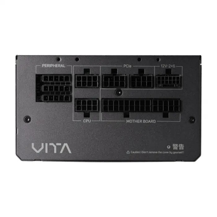FSP VITA 850GM, 850W, 80+ GOLD,  Full Modüler, Aktif PFC, GAMING, ATX, Power Supply (PSU)