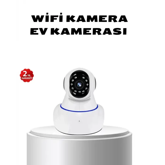 Full HD Akıllı IP Kamera – Gece Görüşlü Hareket Sensörlü Çift Yönlü Ses ve Online Kayıt Özellikli