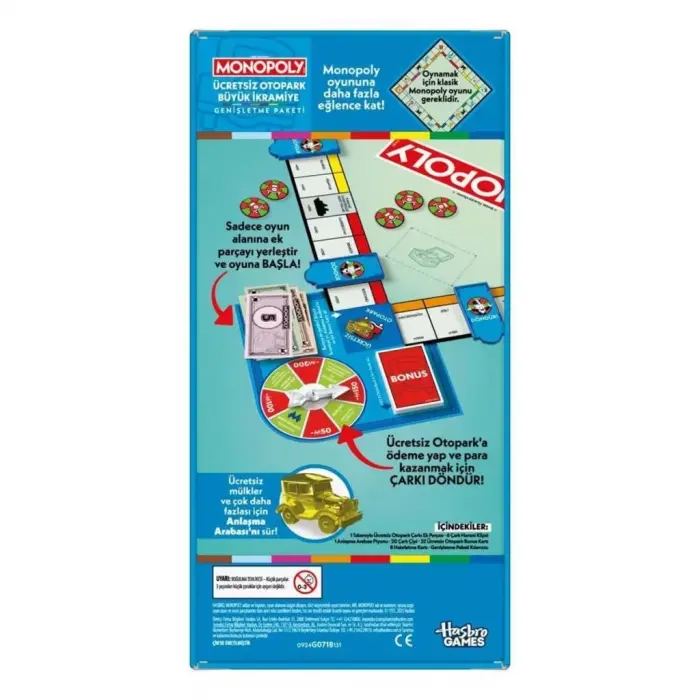 G0718 Otopark İkramiyesi - Genişletme Paketi