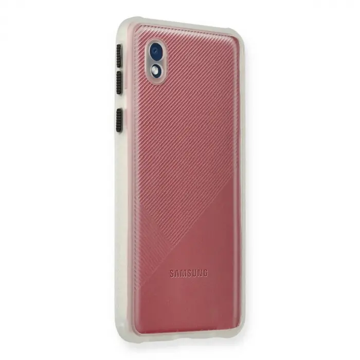 Galaxy A01 Core Kılıf Miami Şeffaf  - Şeffaf