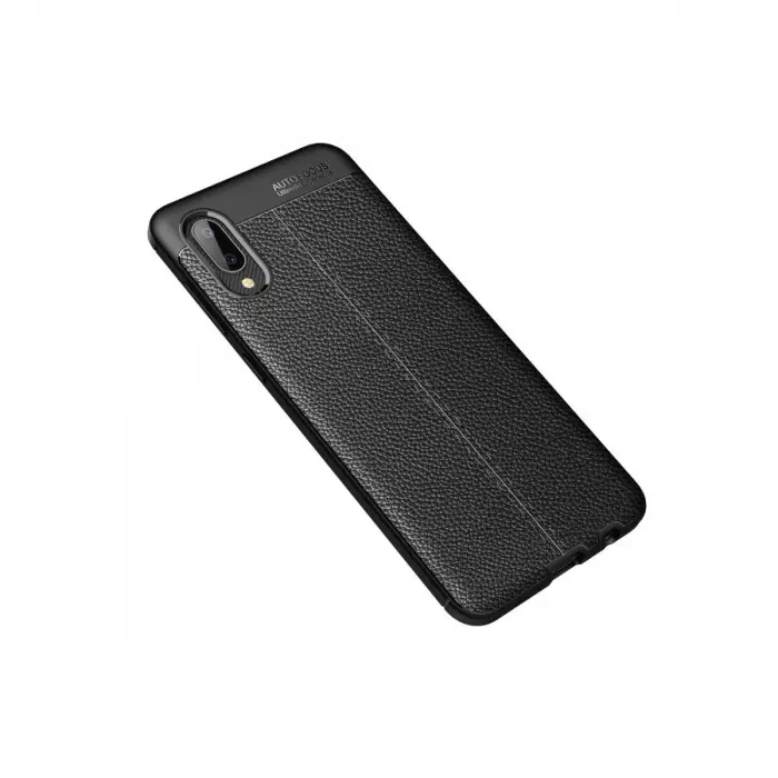 Galaxy A02 Kılıf Auto Fus Kapak - Siyah
