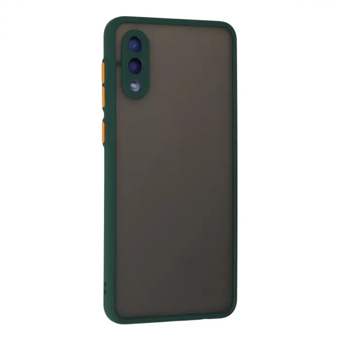 Galaxy A02 Kılıf Montreal  Kapak - Yeşil