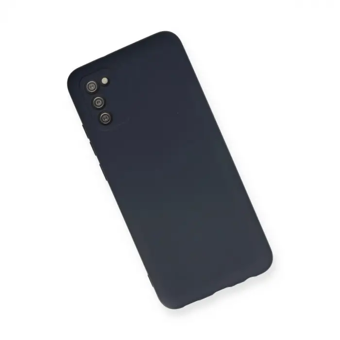 Galaxy A02s Kılıf Nano İçi Kadife  - Lacivert