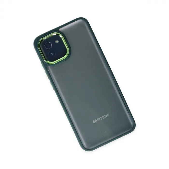 Galaxy A03 Kılıf Dora Kapak - Haki Yeşil