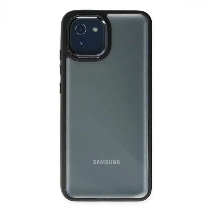 Galaxy A03 Kılıf Dora Kapak - Siyah
