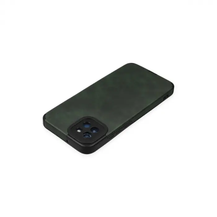 Galaxy A03 Kılıf Loop Deri  - Yeşil