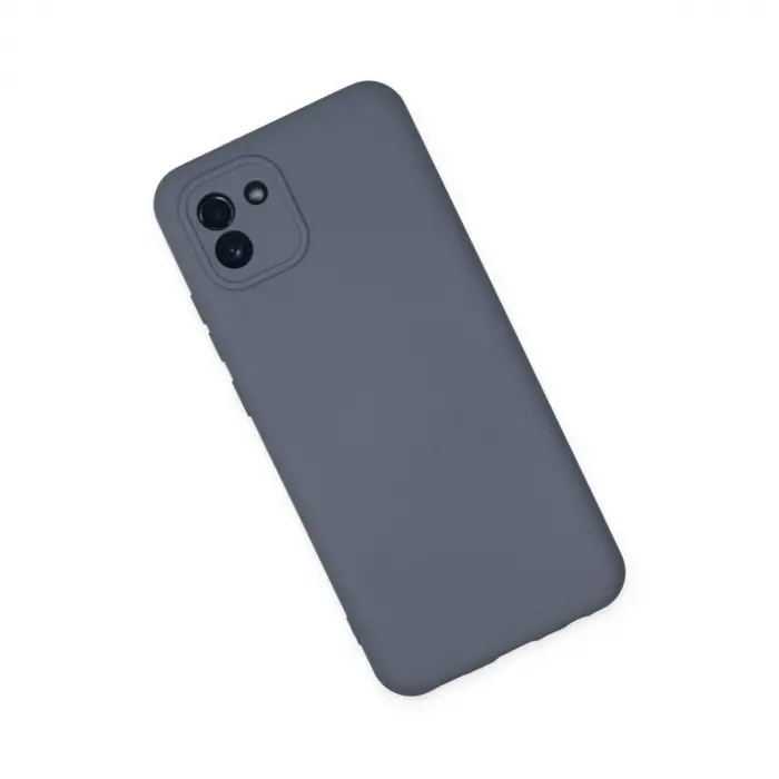 Galaxy A03 Kılıf Nano İçi Kadife  - Gri