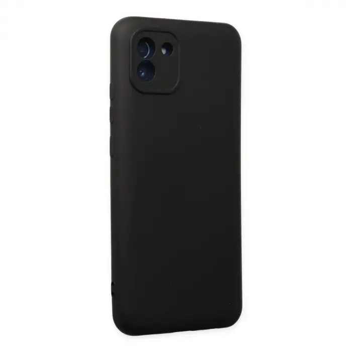 Galaxy A03 Kılıf Nano İçi Kadife  - Siyah