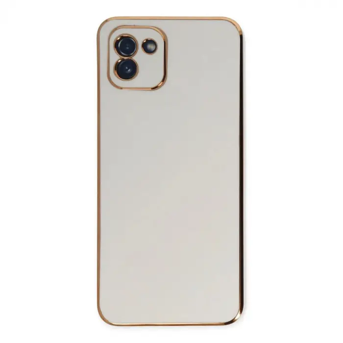Galaxy A03 Kılıf Volet  - Beyaz
