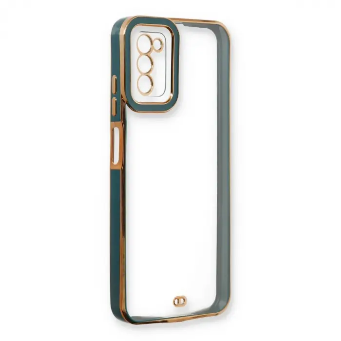 Galaxy A03s Kılıf Liva Lens  - Yeşil