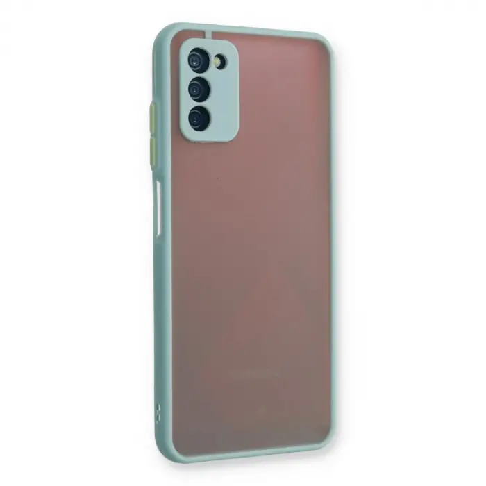 Galaxy A03s Kılıf Montreal  Kapak - Turkuaz