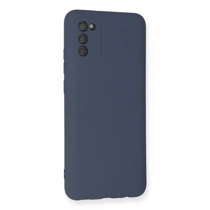 Galaxy A03s Kılıf Nano İçi Kadife  - Gri